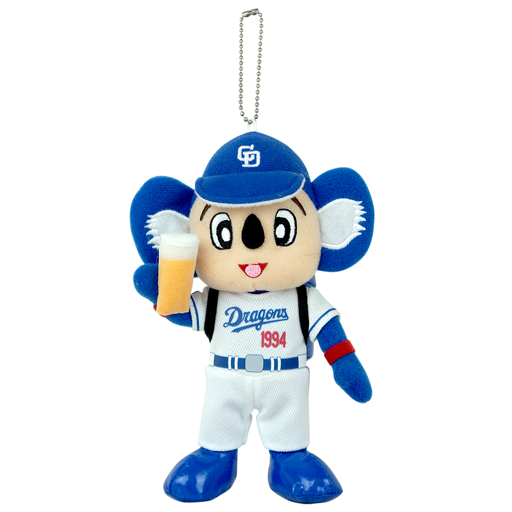 シナモロール　ドラゴンズ　中日　マスコット　ぬいぐるみ　キーホルダー シナモロール ぬいぐるみ 中日ドラゴンズ - メルカリ