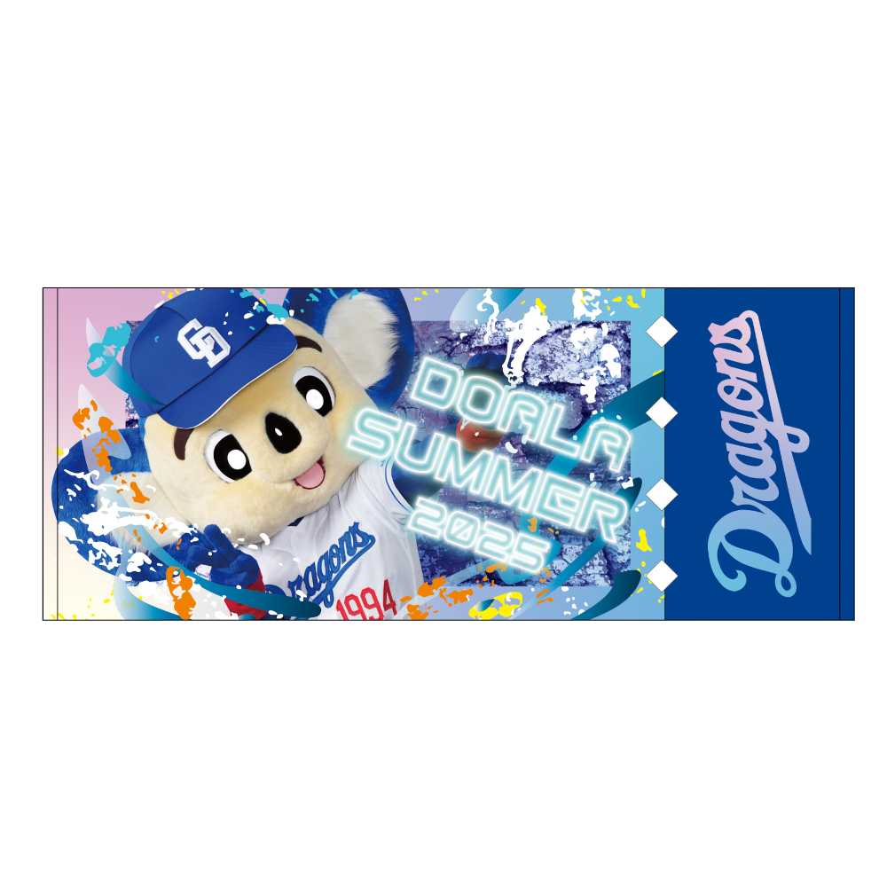ドアラサマーフェイスタオル
