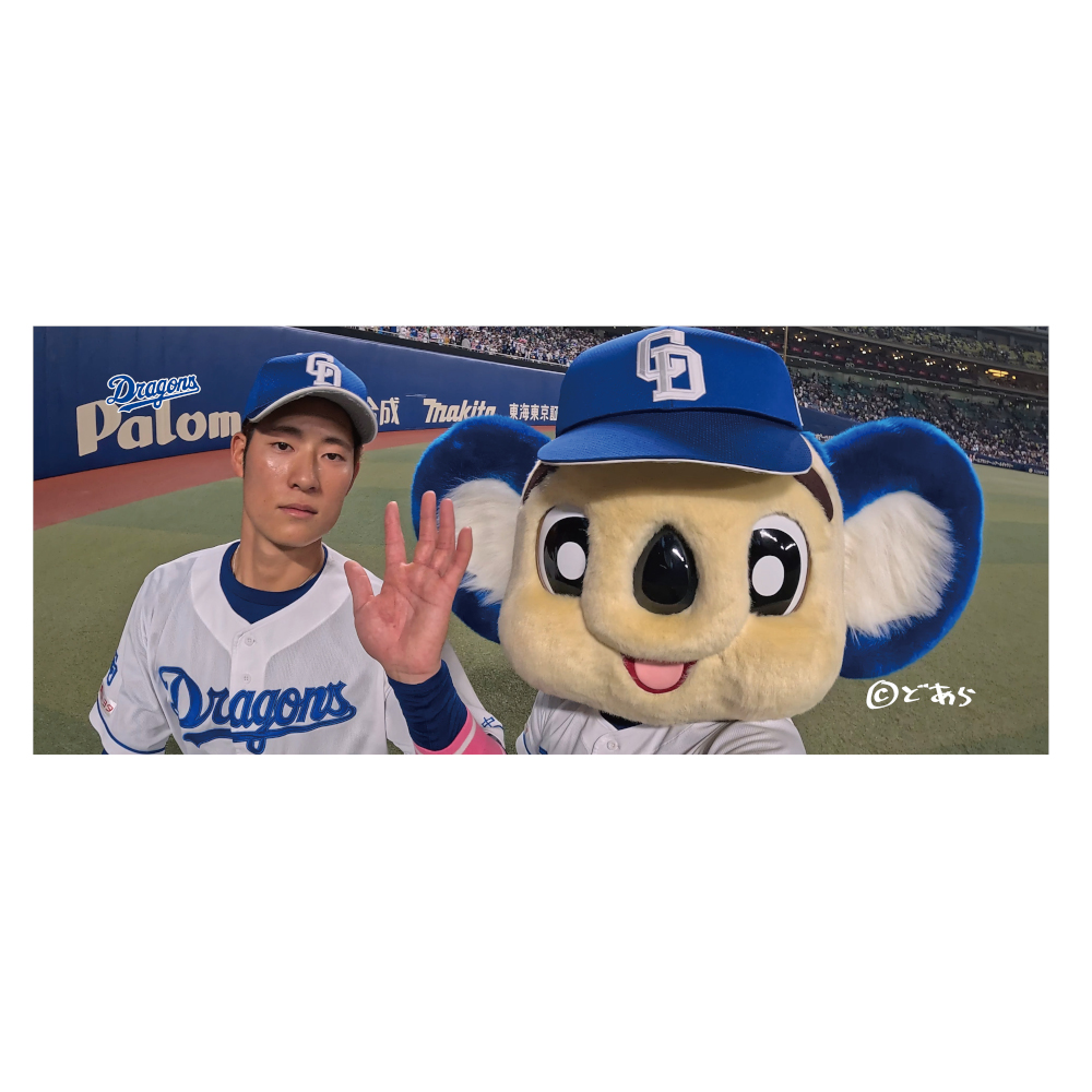 ドアラ自撮りフェイスタオル5.14