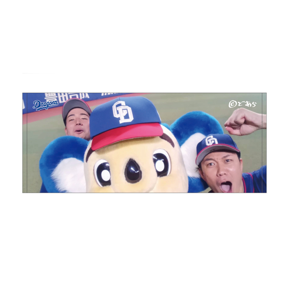 ドアラ自撮りフェイスタオル7.12（石伊・大野）