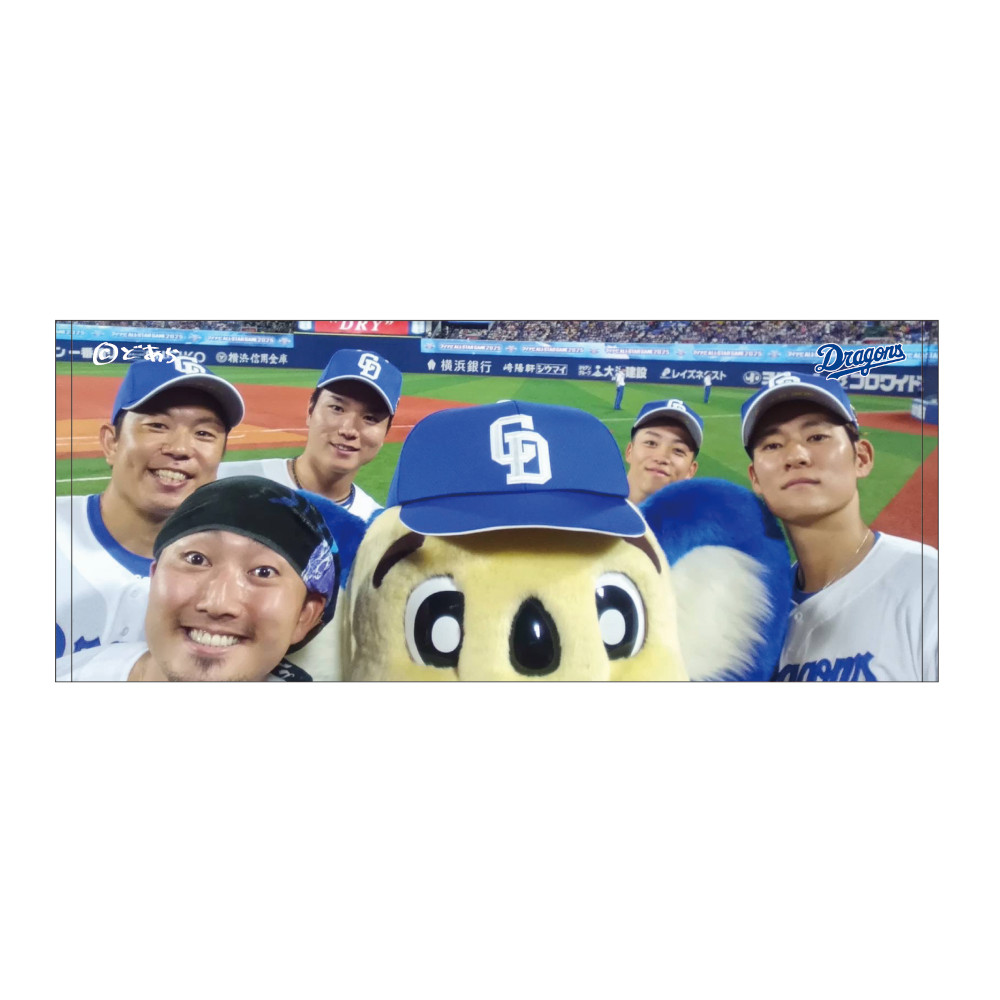 番外編 ドアラ自撮りフェイスタオル7.24（岡林・松葉・清水・上林・藤嶋）