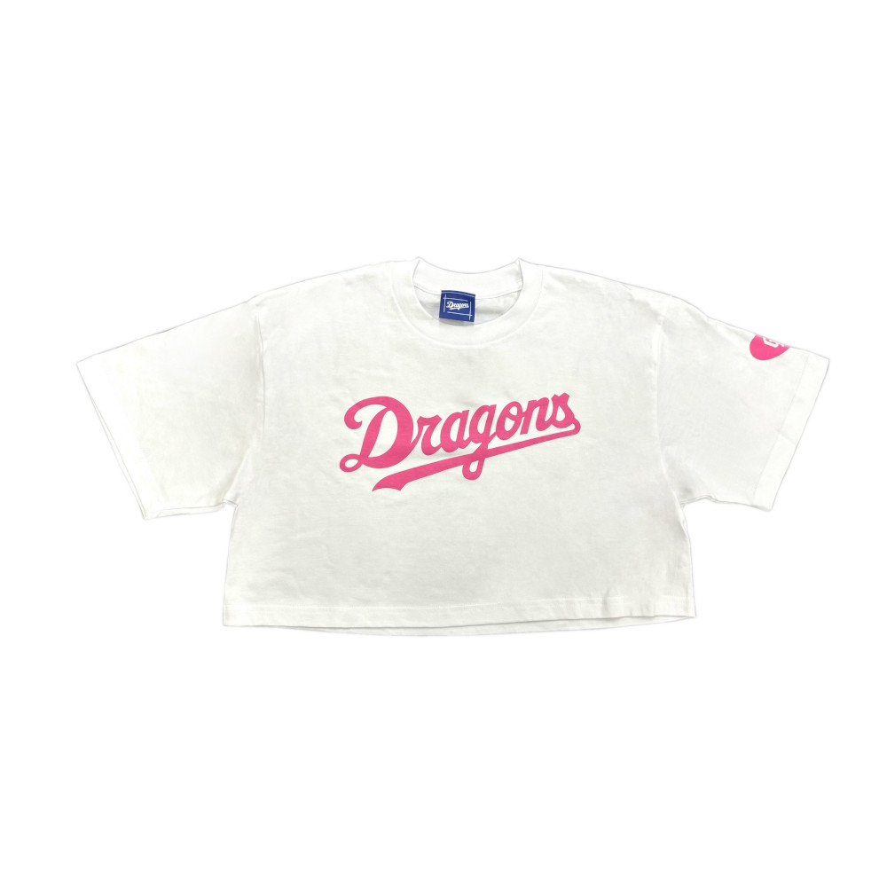 ショート丈ロゴTシャツ