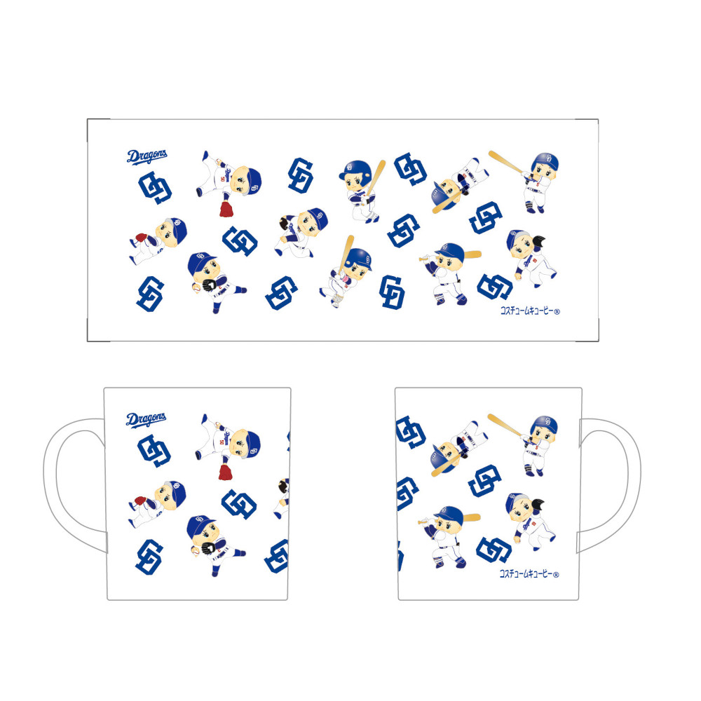 キューピー×ドラゴンズ マグカップ