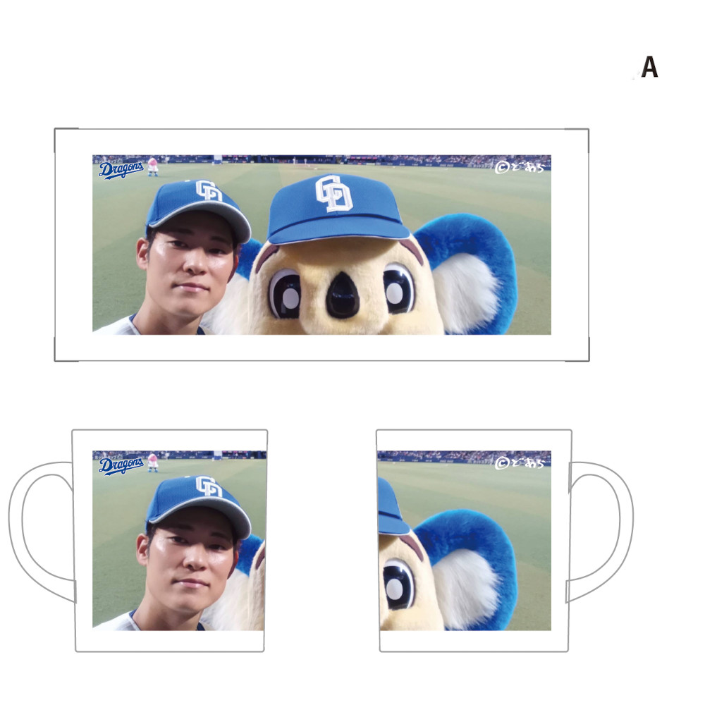 ドアラ自撮りマグカップ8.28（上林）