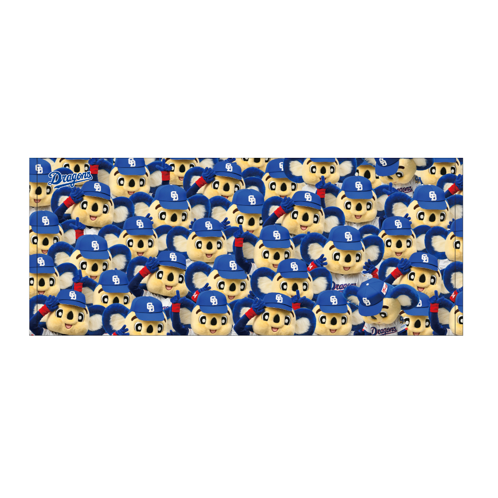 ドアラまみれフェイスタオル