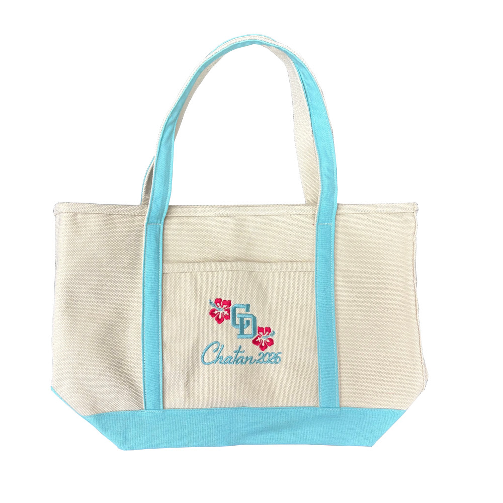 沖縄キャンプ26　オンラインショップ限定　北谷ブルートートバッグ