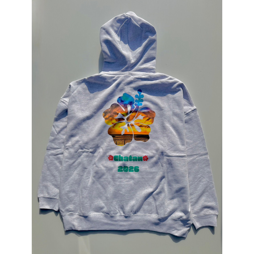 沖縄キャンプ26　オンラインショップ限定　ビッグシルエットフルジップパーカー