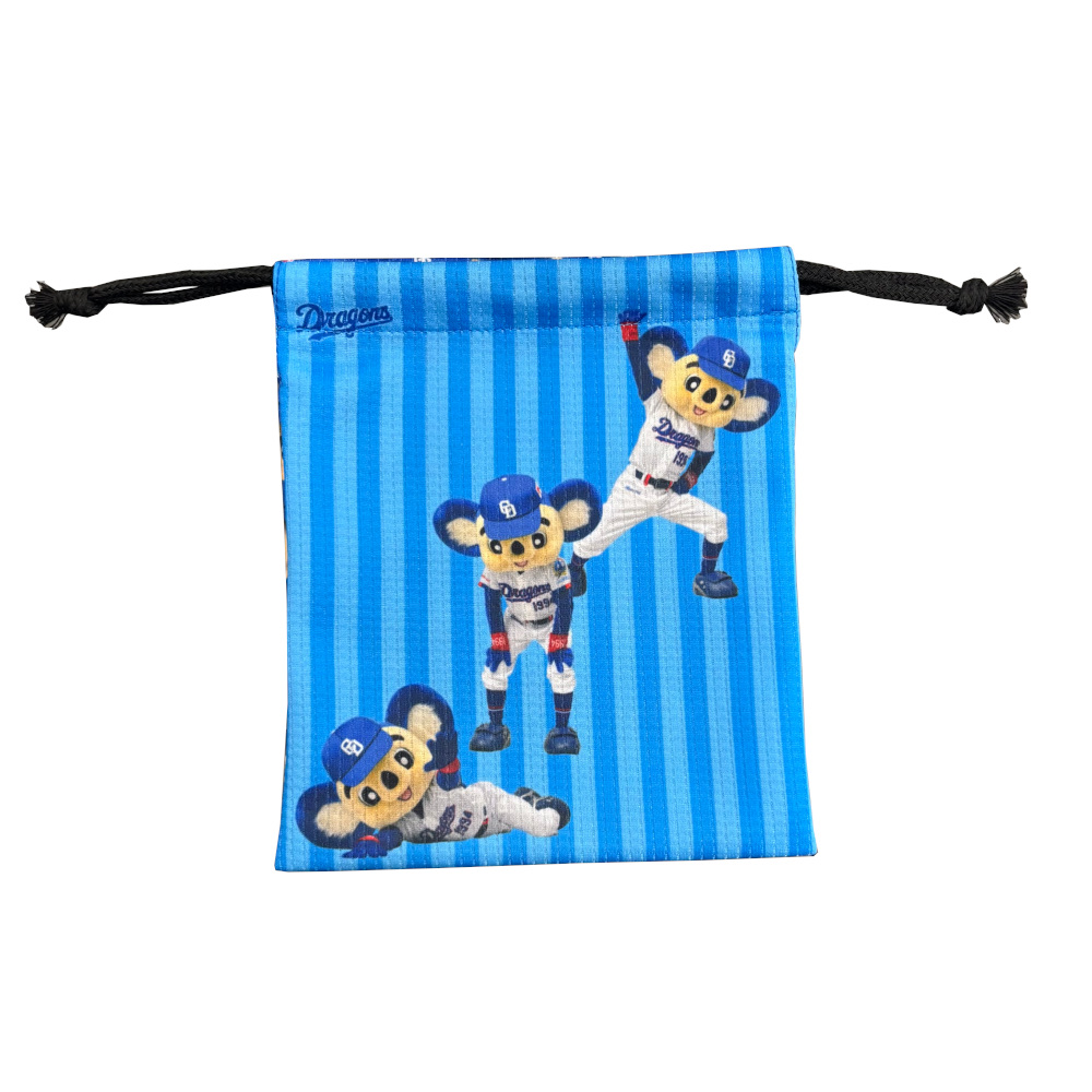 ドアラまみれ巾着