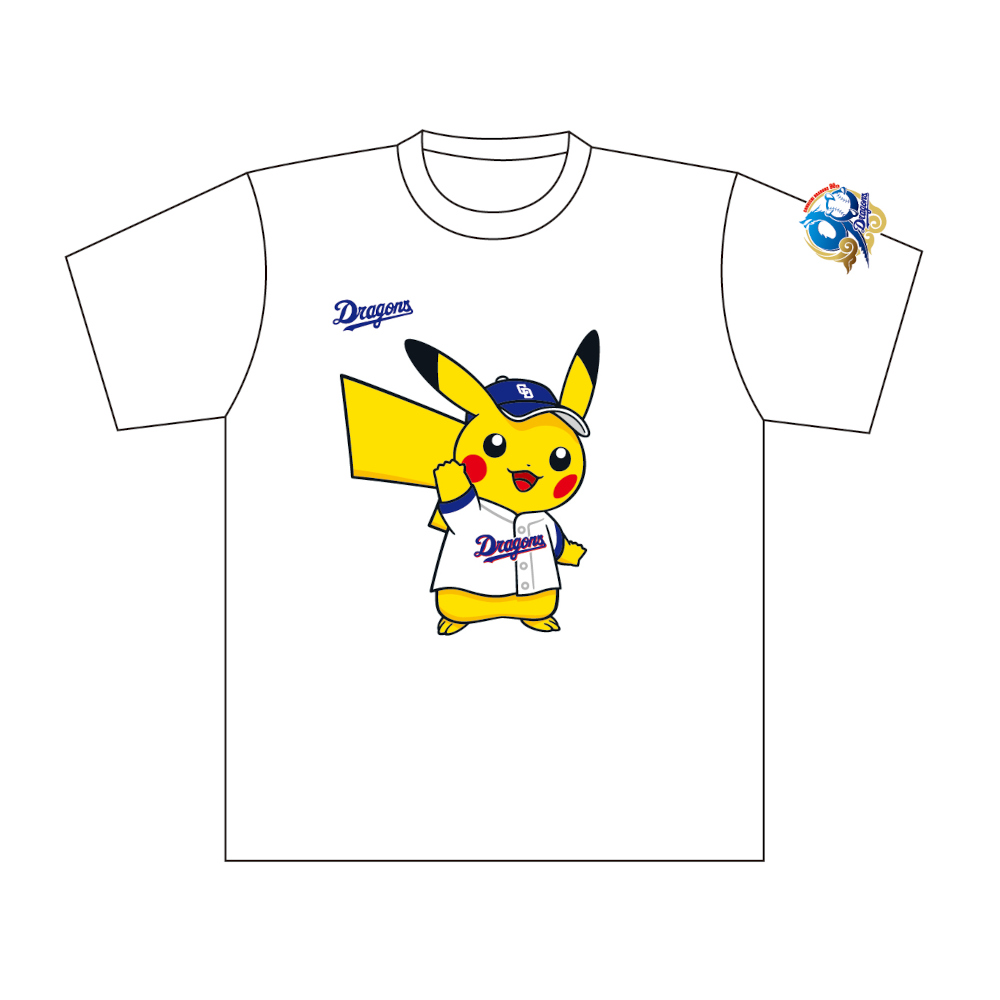 中日ドラゴンズ オリジナルポケモンTシャツ