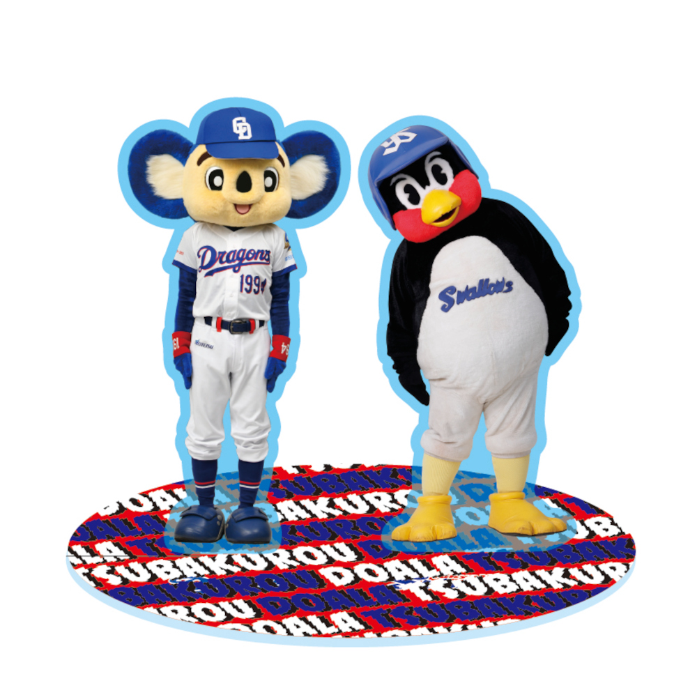 ドアラ＆つば九郎コラボアクリルスタンド26