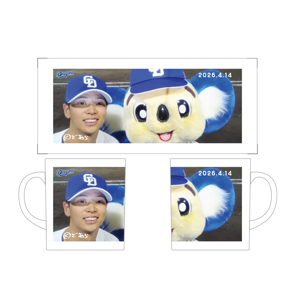 ドアラ自撮りマグカップ2026.4.14 57.花田