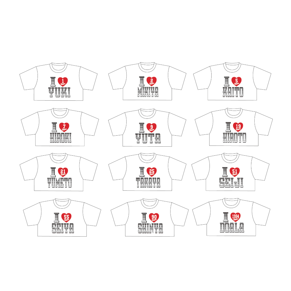 クロップ丈Tシャツ ホーム