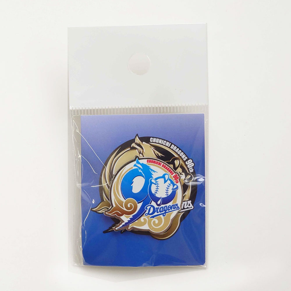 90thピンバッジ | 中日ドラゴンズオフィシャルグッズショップ