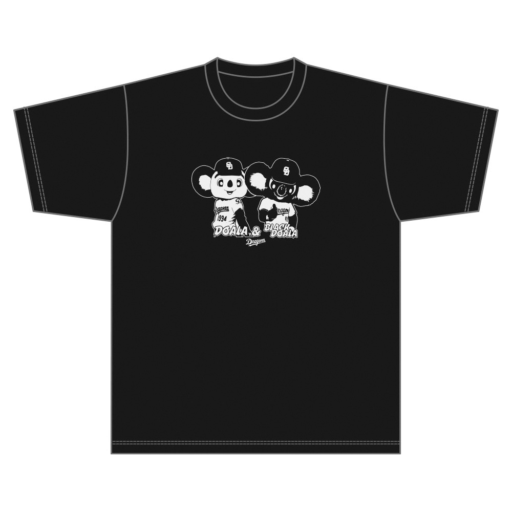 ドアラとブラックドアラTシャツ