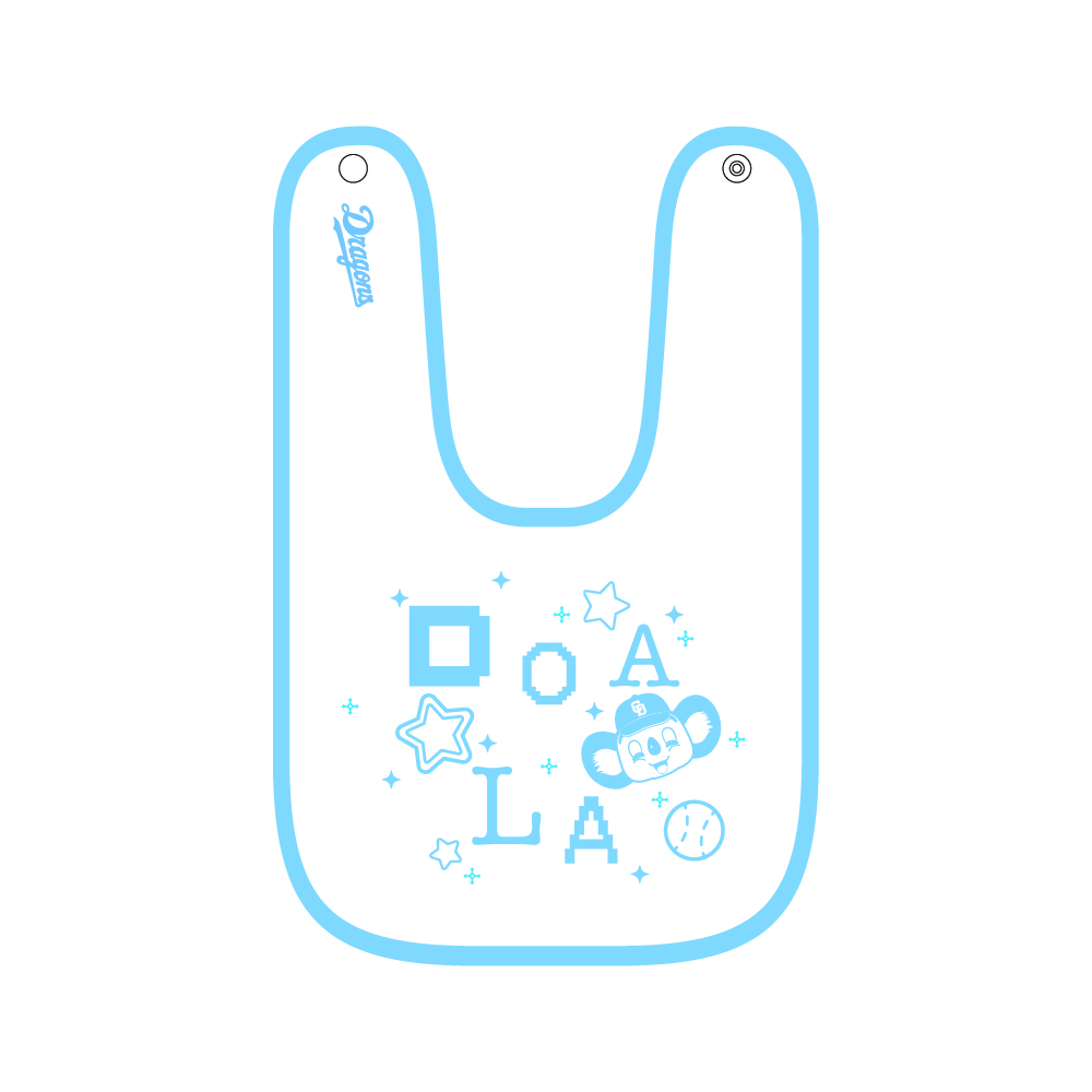 ドアラベビースタイ(ライトブルー)