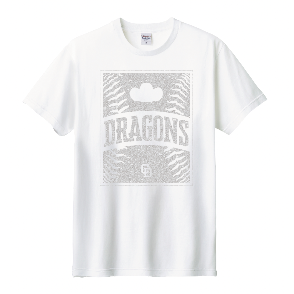 シルバープリントTシャツ