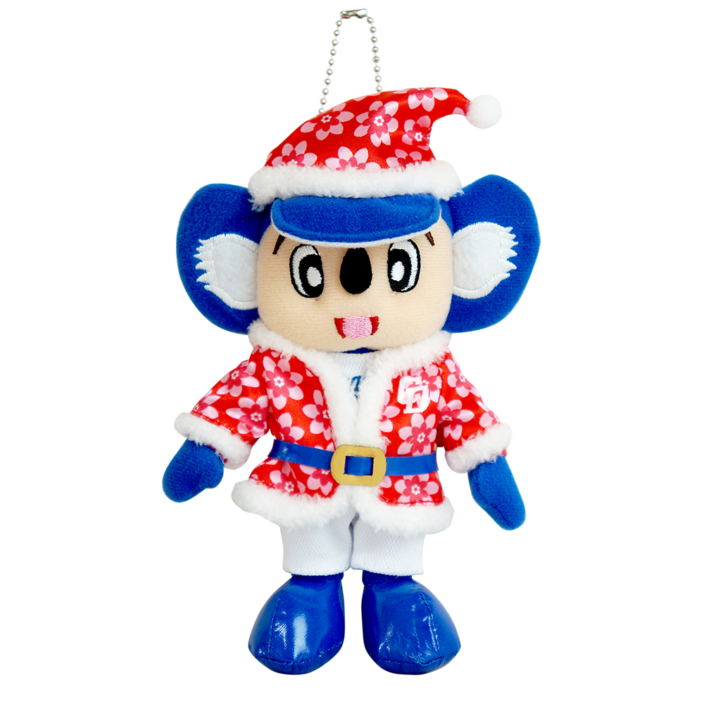 ぬいぐるみバッジ　サンタさんドアラ