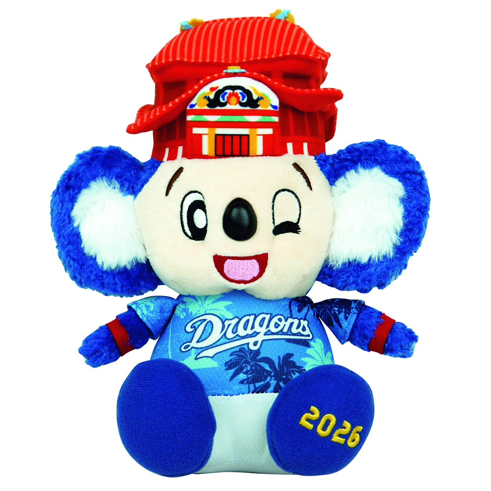 沖縄キャンプ26　ぬいぐるみ　首里城ドアラ