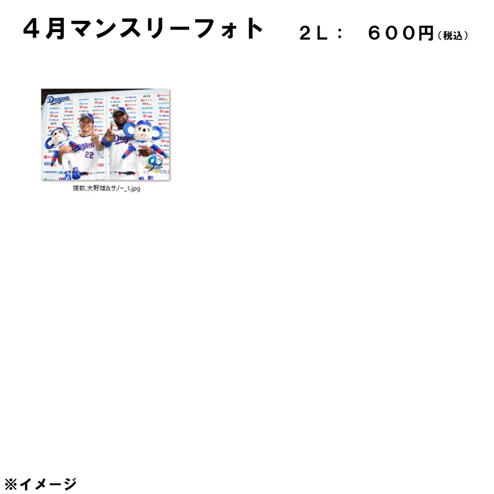 2026年4月マンスリーフォト2L_チーム①大野雄&サノー