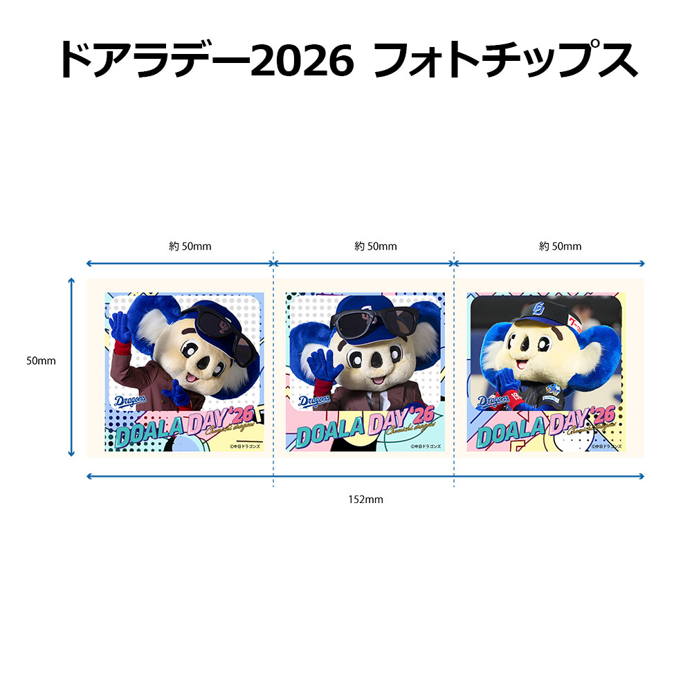 ドアラデー2026 フォトチップス