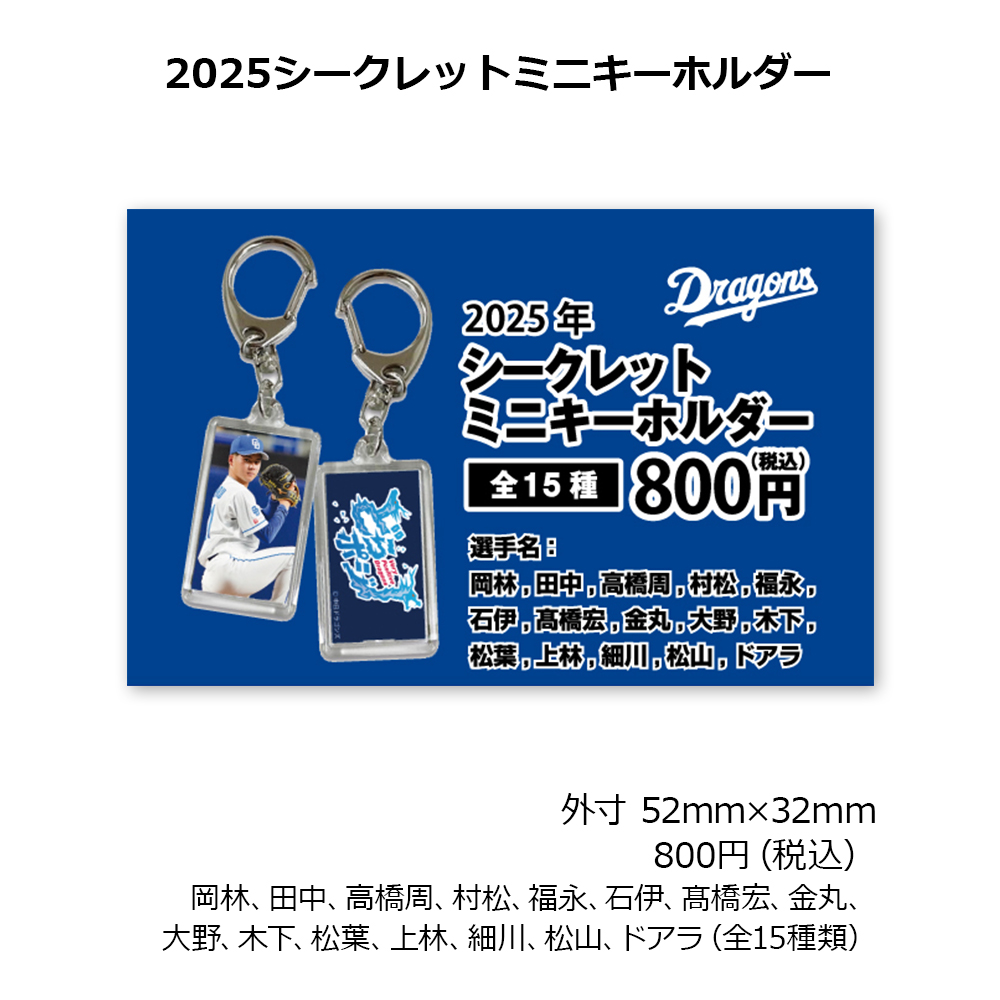 2025シークレットミニキーホルダー