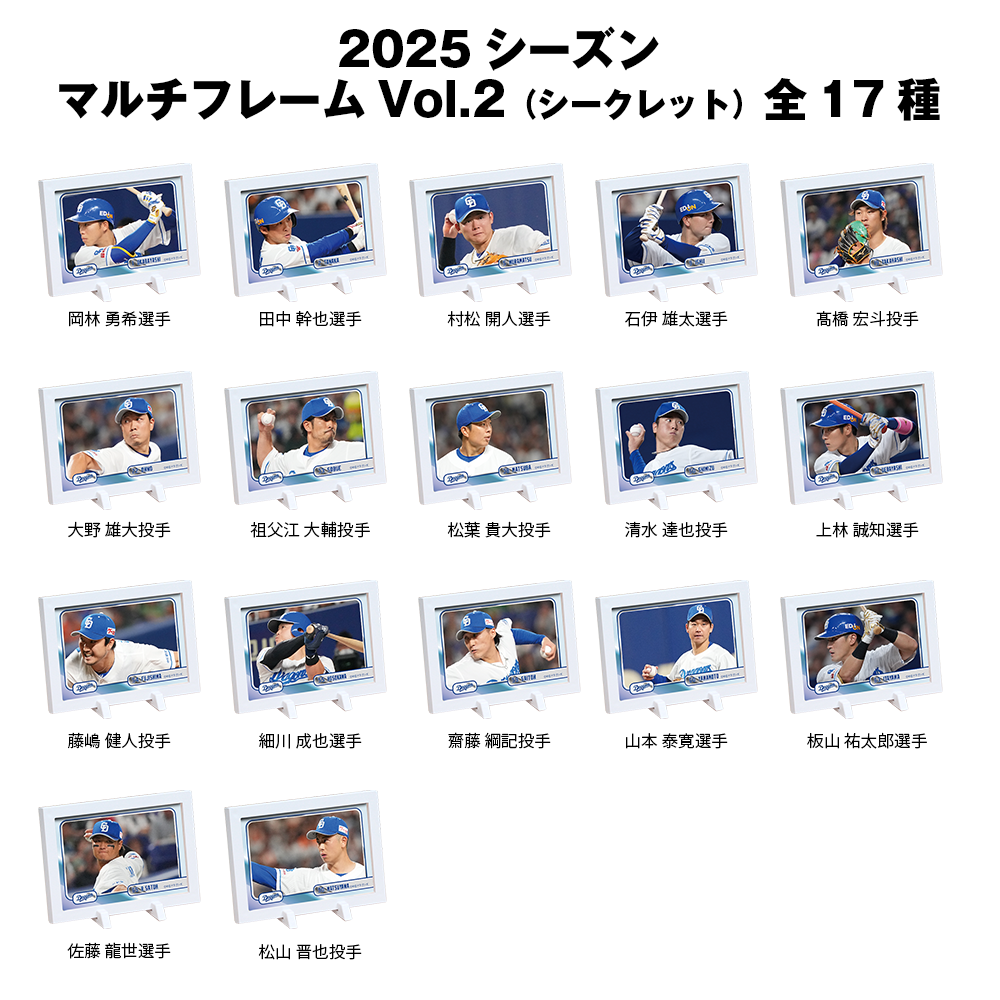 2025シーズンマルチフレームVol.2 （シークレット）