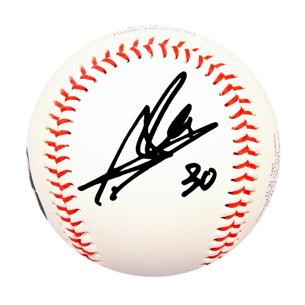 根尾昂投手　プロ初勝利記念直筆サイン入りボール（特製ケース付き）