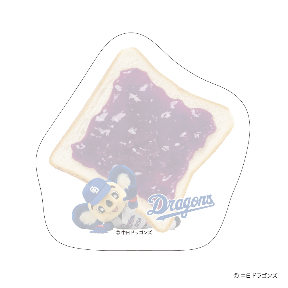 ドアラと食パン　付箋