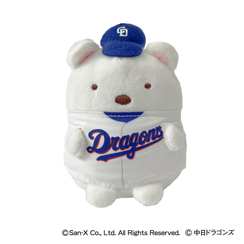 すみっコぐらし×ドラゴンズ2026 マスコットボールチェーン（全5デザイン）