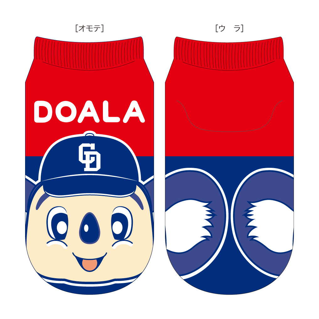 レディースショートソックス ドアラ